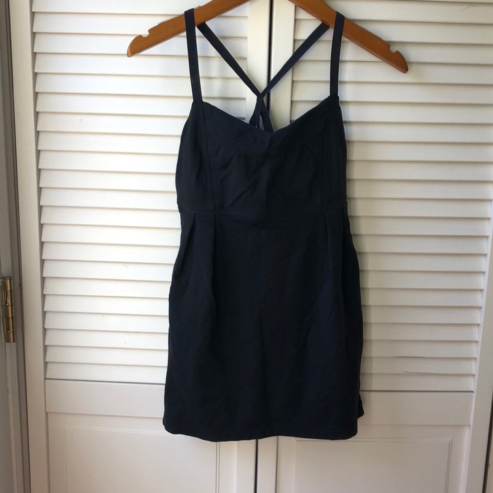 LULULEMON ATHLETICA Black Top Peplum